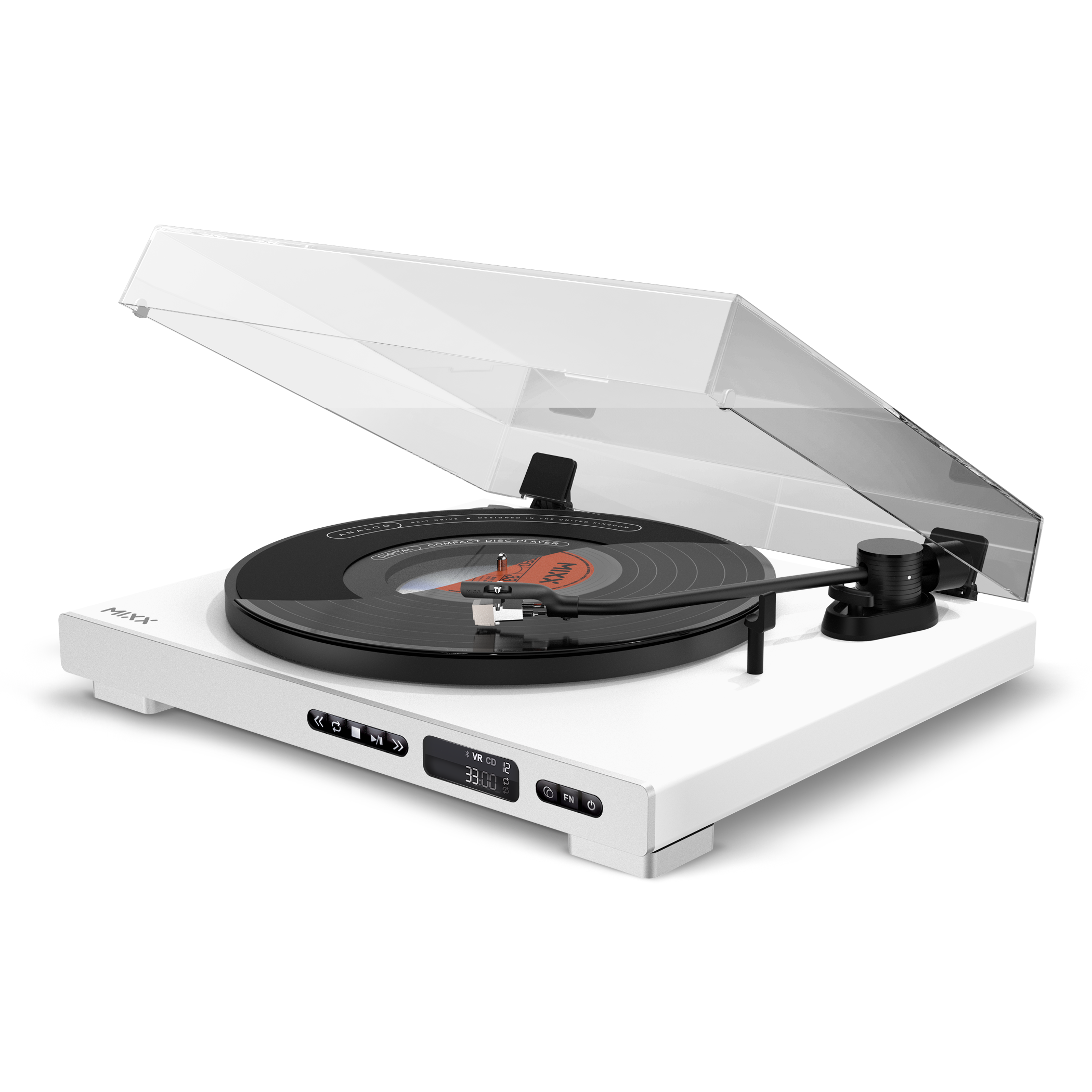 Mixx Analog Plus 2 in 1 Vinyl and CD Player