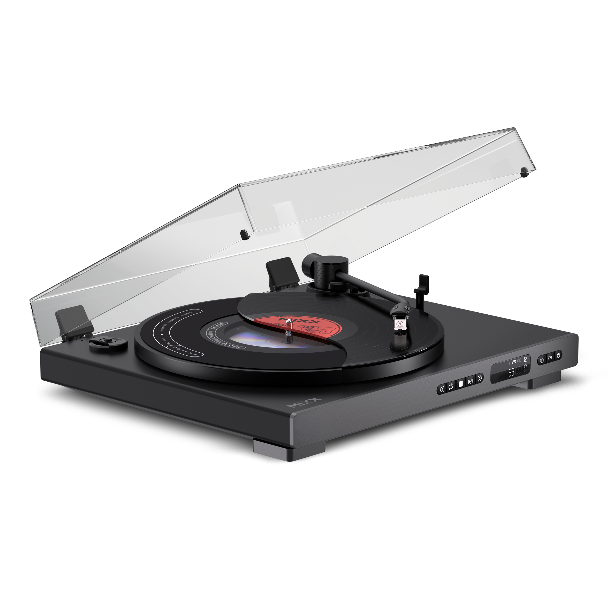 Mixx Analog Plus 2 in 1 Vinyl and CD Player