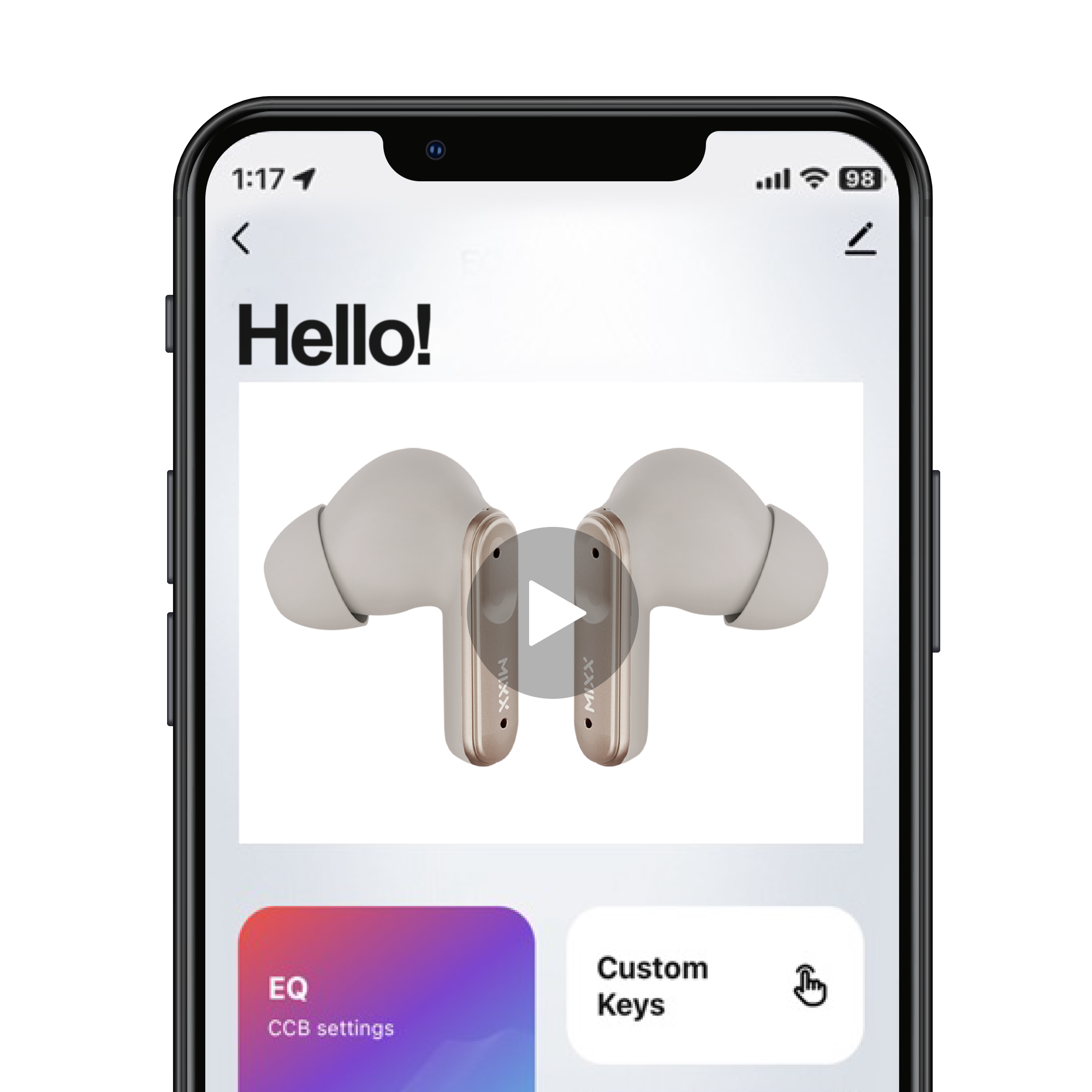 MIXX STREAMBUDS CUSTOM 3 WIRELESS EARBUDS